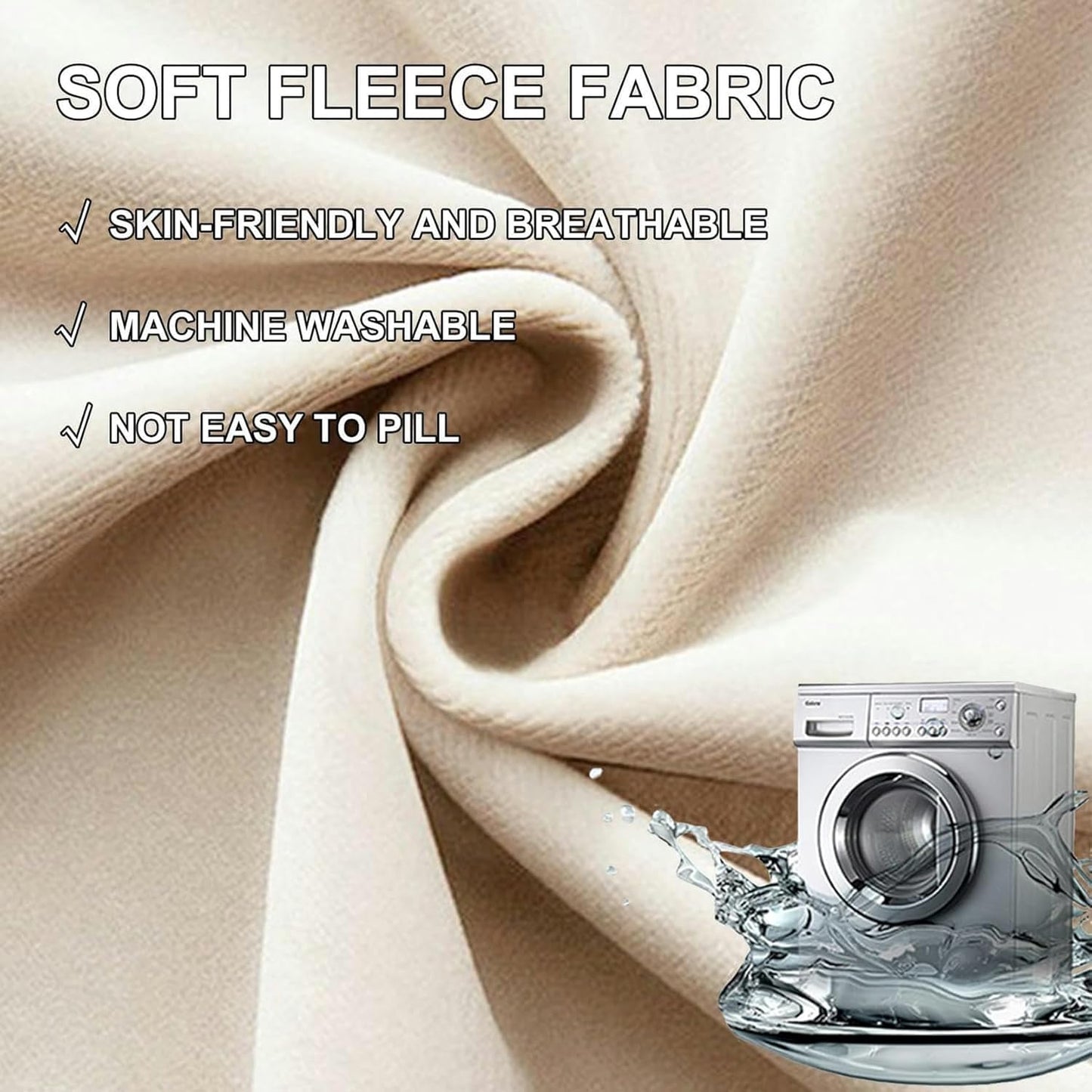 AMNOOL Upholstered Wall Mounted Headboard Cushion Support Pillowboard Headboard Bed Rest Pillow Neck Lumbar Backrest Removable Cover for Bedroom Tatami Dorm