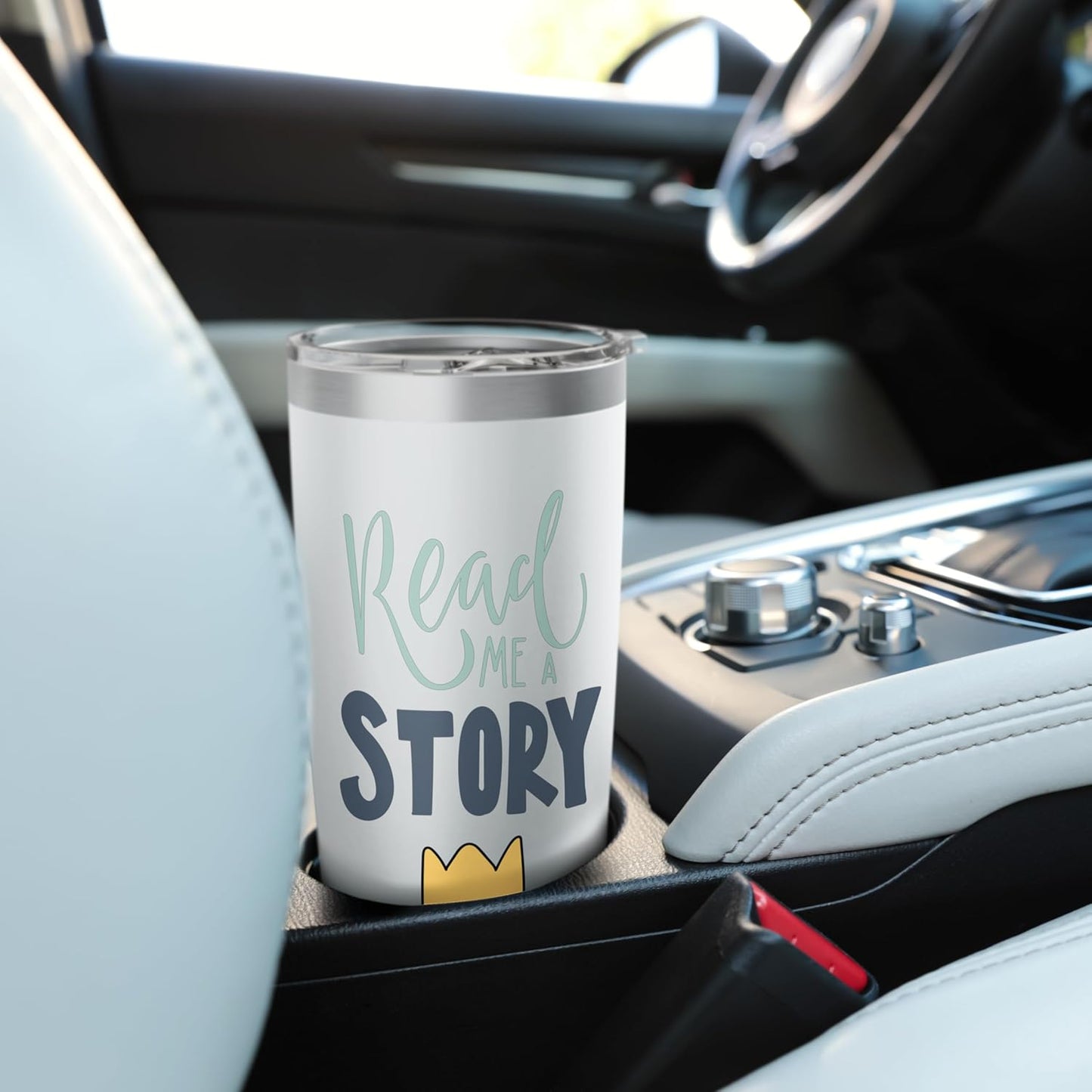 Read Me A Story Bedtime Moment For Kids And Parents Stainless Steel Insulated Tumbler
