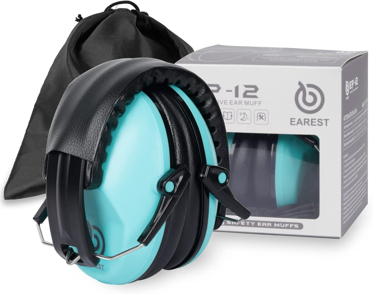Protection Ear Muffs, Noise Reduction Safety Ear Muffs Shooting Earmuff NRR 20 dB Ear Defenders for Adults and Kids