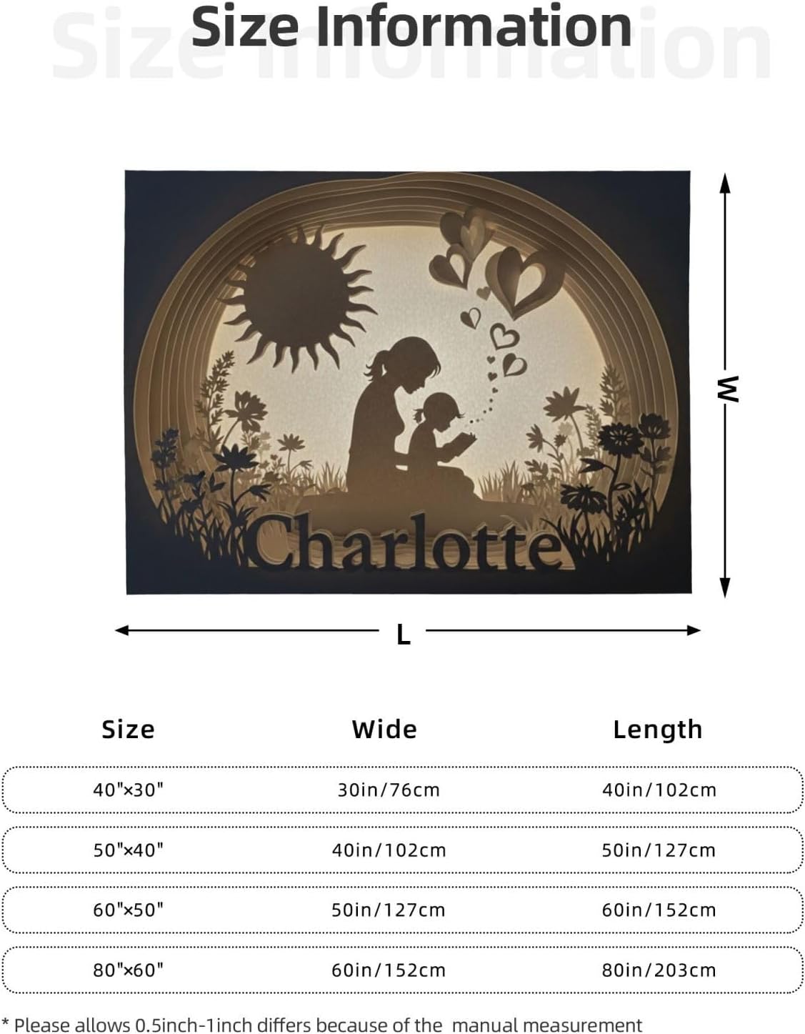 Personalized Mother Daughter Blanket with Custom Name - Soft Cozy Fleece Throw with Mom and Child Reading Design - Sentimental Gifts for Mom, Women, Mother's Day, Birthday