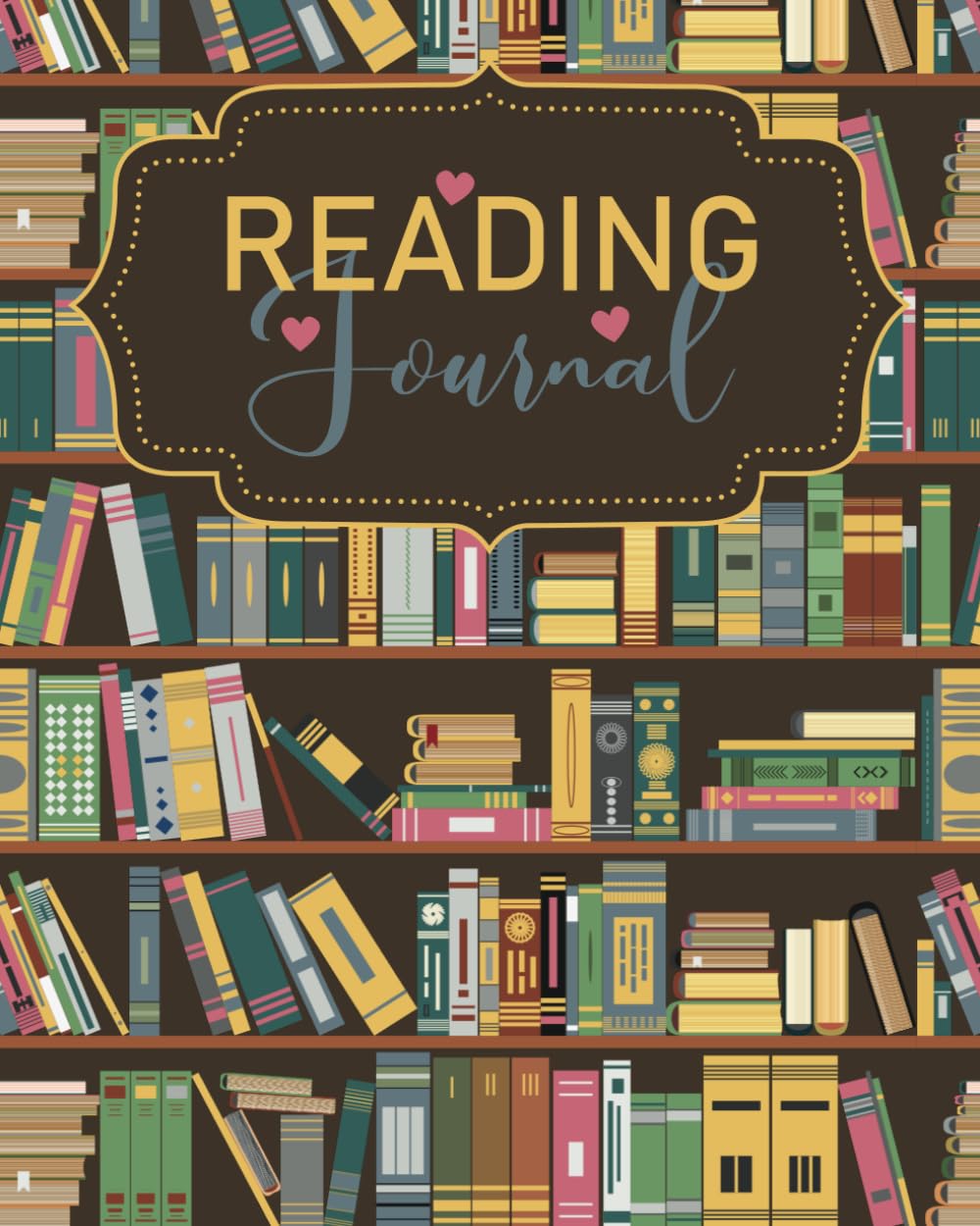 book journal reading log for women and Teen Girls: Reading Log Book Tracker to Write your Reviews and Favorite Quotes | 121 Pages | 8 x 10 inches.