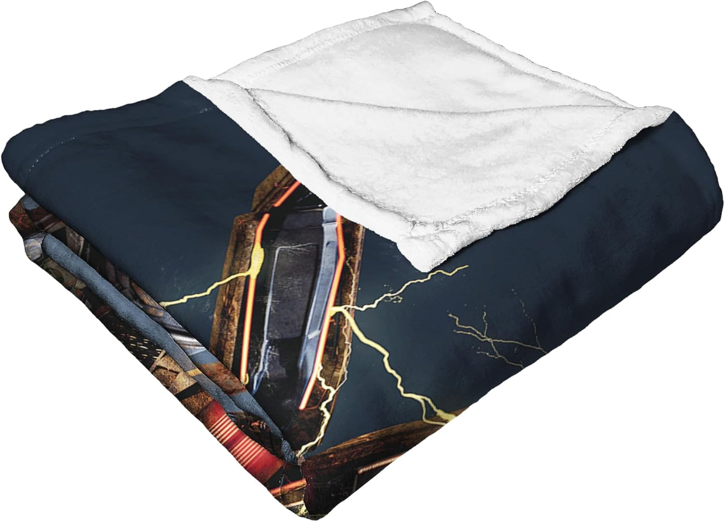 Northwest Transformers Silk Touch Throw Blanket, 50" x 60", Scourge Versus Optimus Prime