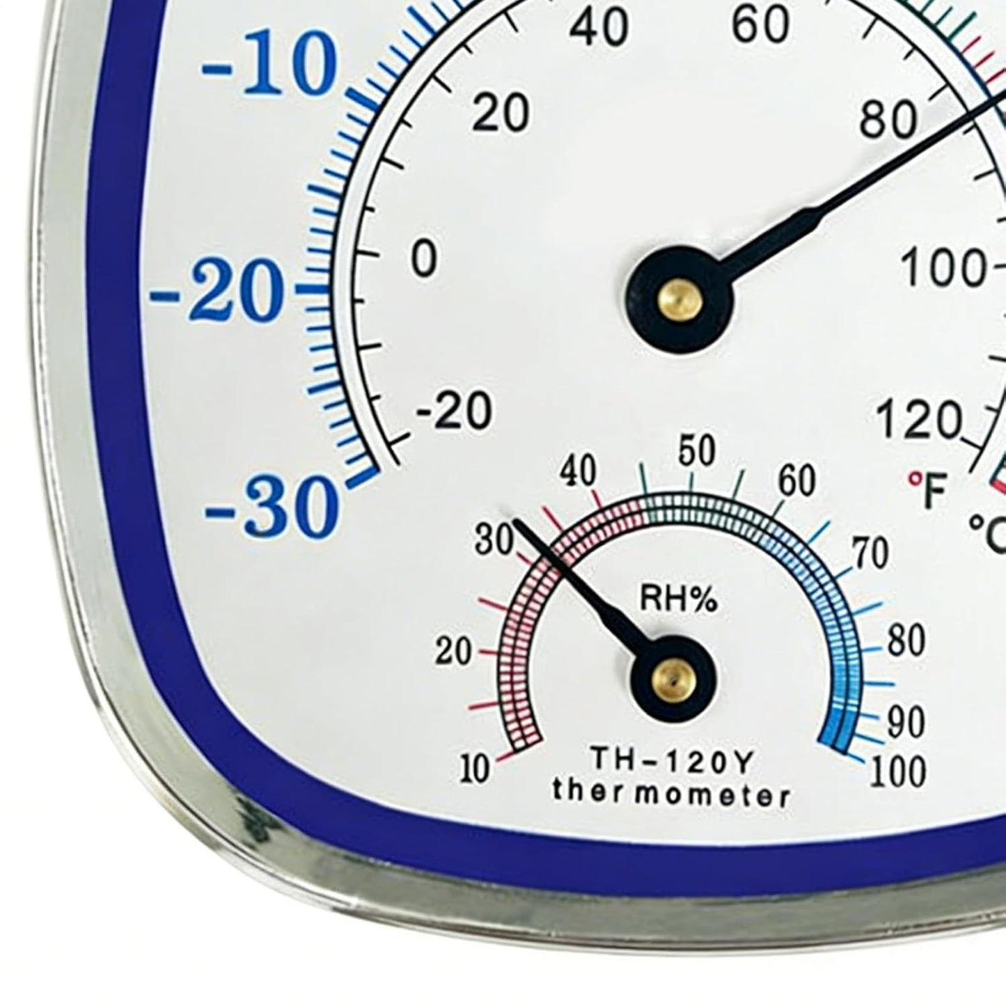 Hygrometer Temperature Gauge, Desktop Humidity Monitor, Compact Humidity and Temperature Monitor for Home, Office, Library, Bedroom, Closet, Greenhouse, Basement, Apartment, Living Room