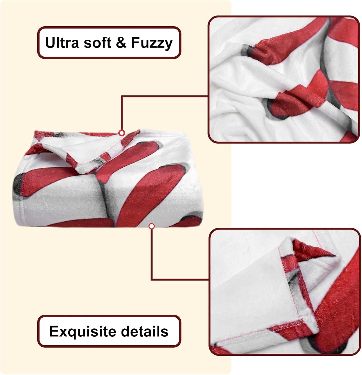 Baseball Blanket for Boys Adults, Baseball Gifts for Boys 8-12 Lovers, Kids Toddlers Teens Sport Baseballs Throw Blanket - 60x80 Inch