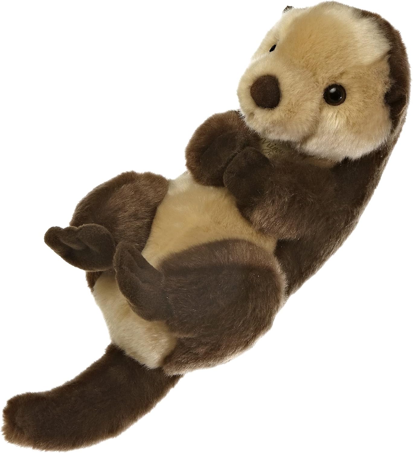 Aurora® Realistic Miyoni® Sea Otter Stuffed Animal - Lifelike Details Make a Cherished Companion - Perfect for Decorating Bedrooms or Classrooms - Brown 10 Inches