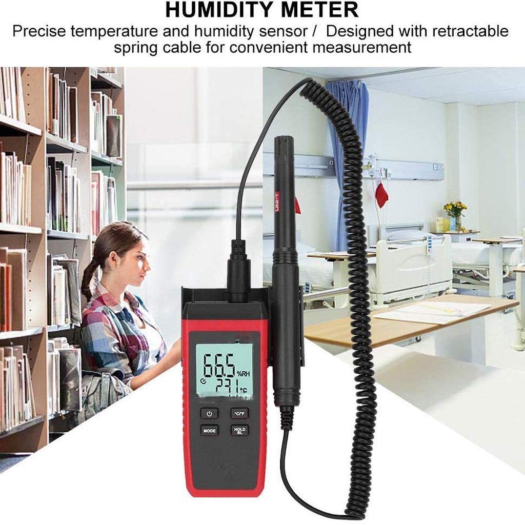 Latest Indoor Outdoor Thermometer, Digital Temperature Humidity Monitor with High Precision