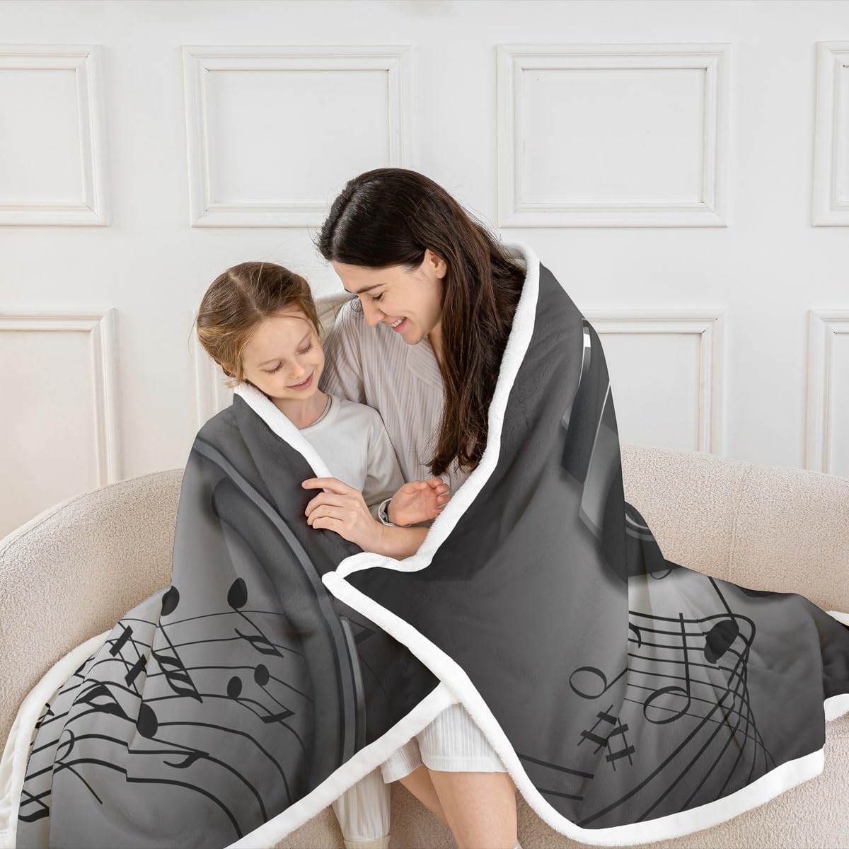 Gamepad Fleece Throw Blanket Video Game Blanket Game Controller Sherpa Blanket for Couch Sofa Chair Teens 90's Gamer Room Decor Soft Warm Fuzzy Plush Cozy Bed Blankets Music Headphone Throw 60"x80"