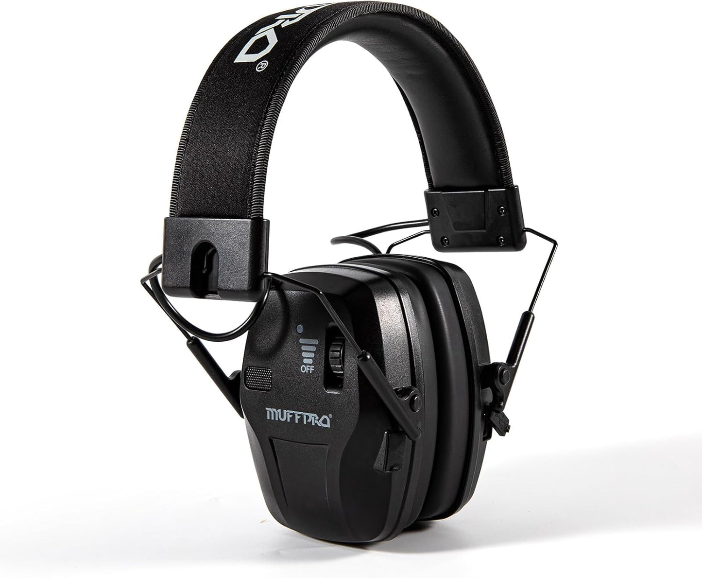 Rechargeable Shooting Ear Protection with Sound Amplification Electronic Earmuffs for Noise Reduction