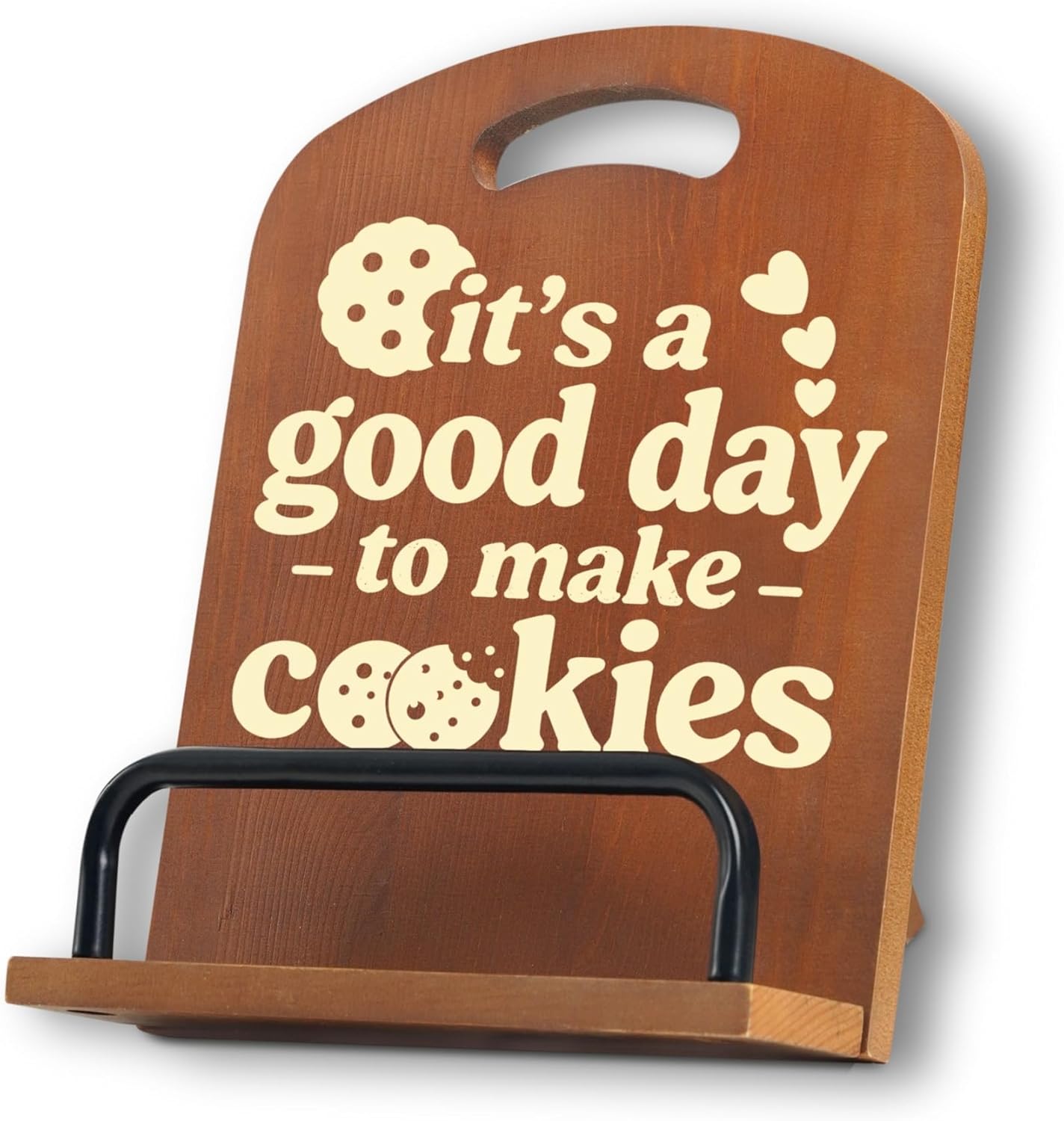 InnoBeta Cookie Gifts for Bakers, Cookbook Stand for Kitchen Counter, Perfect Gifts for Cookie Lovers on Birthday, Adjustable Tablet Recipe Book Holder, Unique Baking & Home Decor