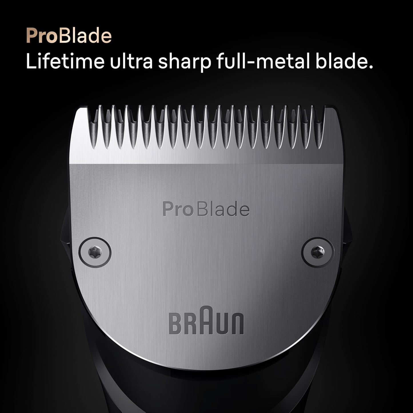 Braun Series 9 PRO All-in-One Beard & Body Grooming Kit for Men, Cordless Trimmer, Hair Clippers & Shaver for Face, Hair & Body with Gillette Labs Razor, AIO 9550