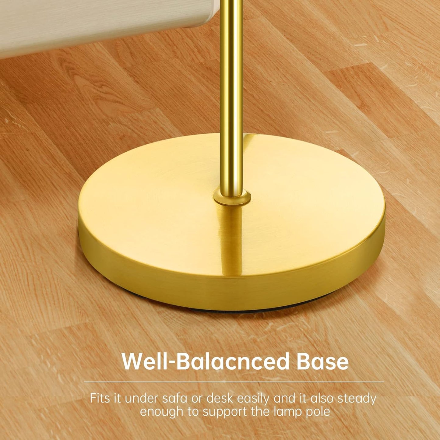 BoostArea Floor Lamp, 12W LED Standing Lamp, 70.1” Tall Lamp, Replacement LED Bulbs, 2700K Warm White, Eye-Caring, Torchiere Floor Lamps for Bedroom, Living Room, Office, Reading
