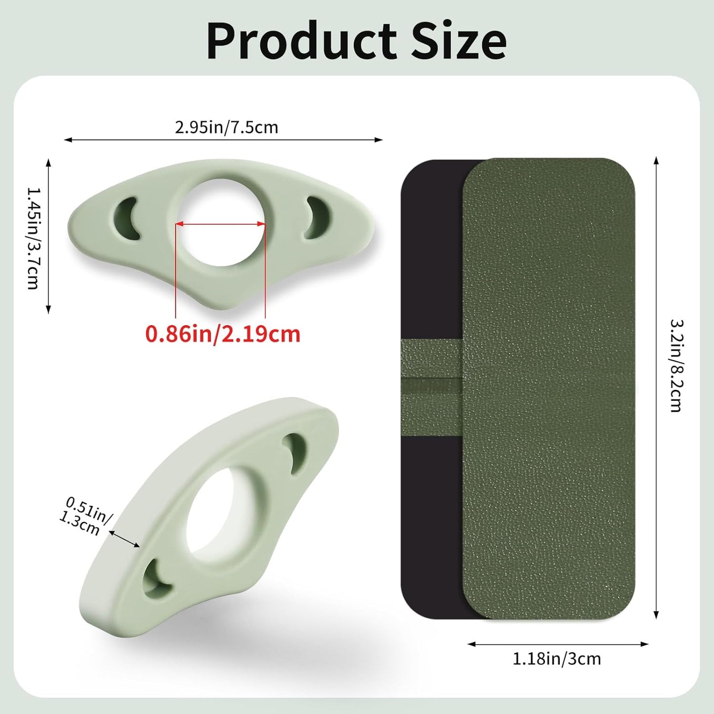 [4-in-1 Reading Set] 2 Soft Silicone Thumb Page Holders & 2 Magnetic Vegan Leather Bookmarks - Ergonomic One-Handed Book Opener & Secure Page Markers - Unique Bookish Gifts for Readers