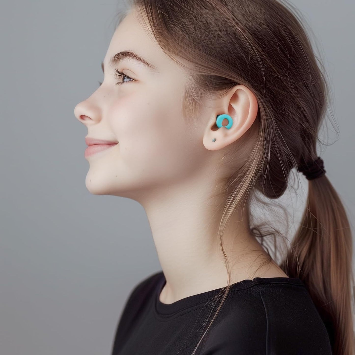 Noise Canceling Earplugs for Sleep and Concentration– New Flexible Earplugs for Better Attenuation–2 Pair Reusable –Deal for Side Sleepers &Noise Sensitive Person – 27dB Noise Cancellation–Light Green