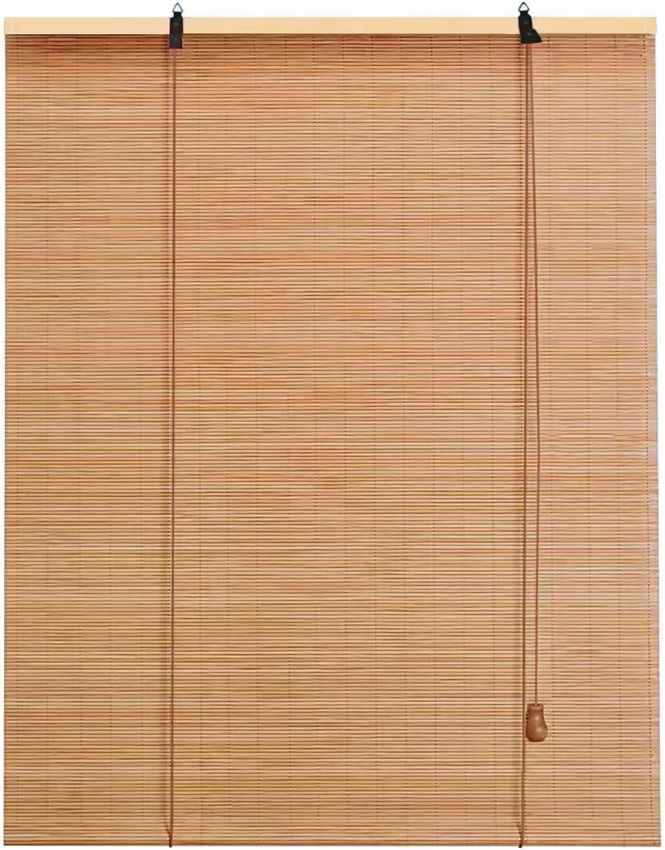 Bamboo Shades for Windows,Bamboo Blinds for Outdoor Patio,Custom Size, Privacy Protection, Easy Installation, Durable & Stylish Blinds for Living Room, Bedroom, Balcony