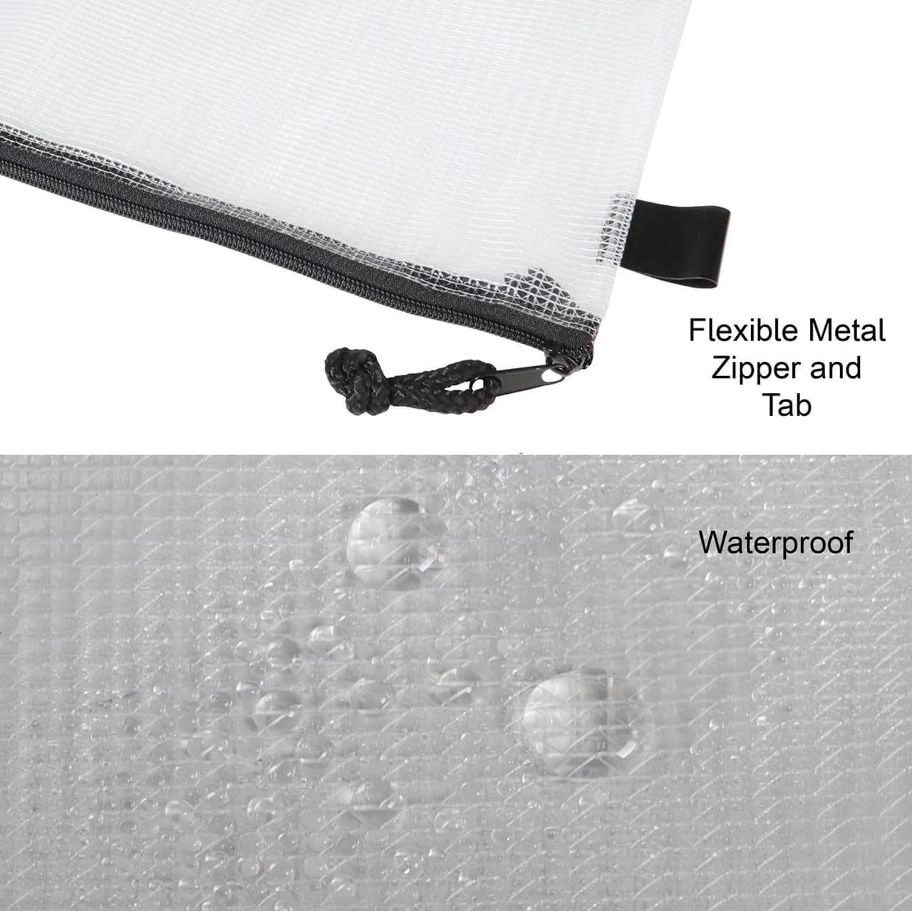 Pro Art Mesh & Vinyl Zipper Bag 23x31