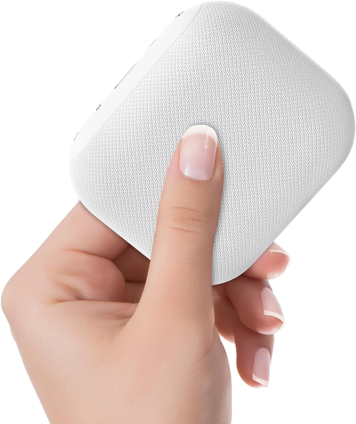 ANJANK Mini Travel White Noise Machine for Adults, Portable Sound Machine, 20 Soothing Sounds, Powerful Battery, 30-Level Volume, Sleep Timer, Noise Maker for Baby Kids Sleeping, Gifts, Home