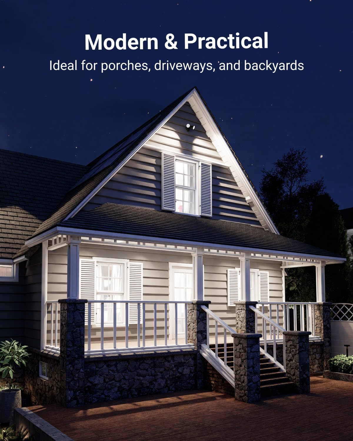 Sunco 6 Pack Outdoor Flood Light Bulb LED PAR38, Exterior Spotlight Bulbs, Weatherproof, 1050 LM, 13W (100W Equivalent), 3000K Warm White, Wet Rated, Dimmable, E26 Base UL.