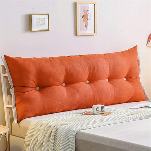 Triangular Positioning Heighten Support Reading Cushion Never Collapse Cushions for Sofa Bed Headboard Upholstered with Removable Cover(Size:31.5x25.6/80x65cm,Color:B)