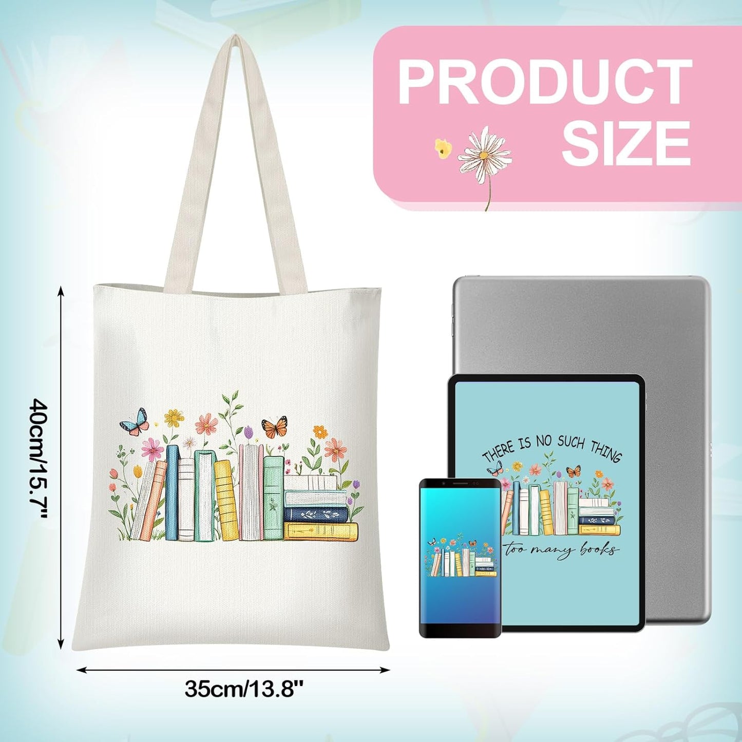 Book Lover Gifts Set for Women Bookish Gifts Include Reading Canvas Tote Bag Cosmetic Bags Novelty Socks Leather Heart Bookmarks 16 oz Glass Tumbler for Librarian Bookish Readers Teacher