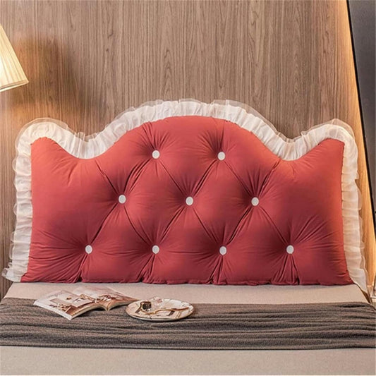 Large Reading Pillow Cushion, Headrest Cushion, Backrest Pillow, Wedge Positioning Support Pillow for Sofa Bed Lumbar Cushion, Full Size, Gray, 59"/150cm (Queen)