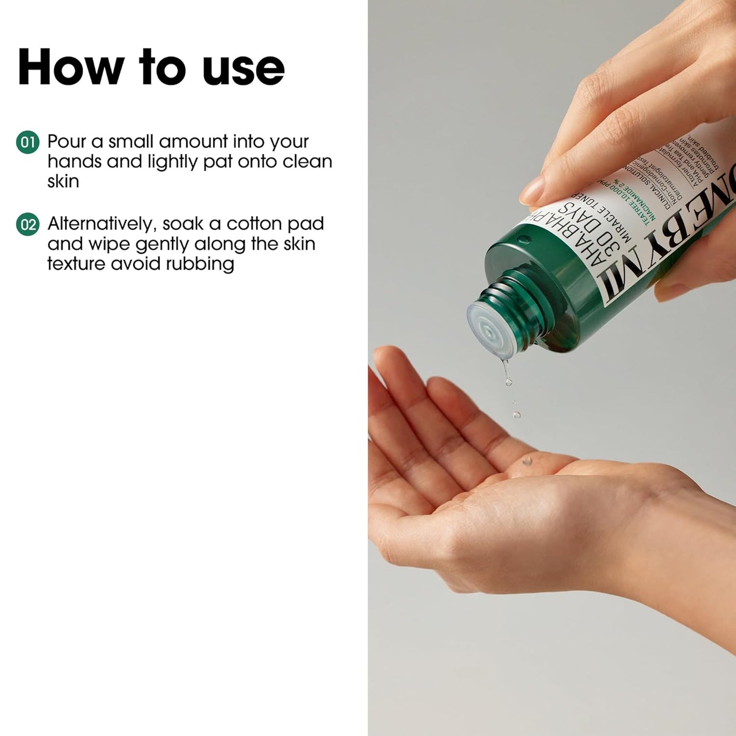 SOME BY MI AHA BHA PHA 30 Days Miracle Toner – 5.07oz, 150ml – Korean Salicylic Acid Exfoliating Face Toner for All Skin Types – Daily Pore Care & Oil Control with 2% Niacinamide – Korean Skin Care