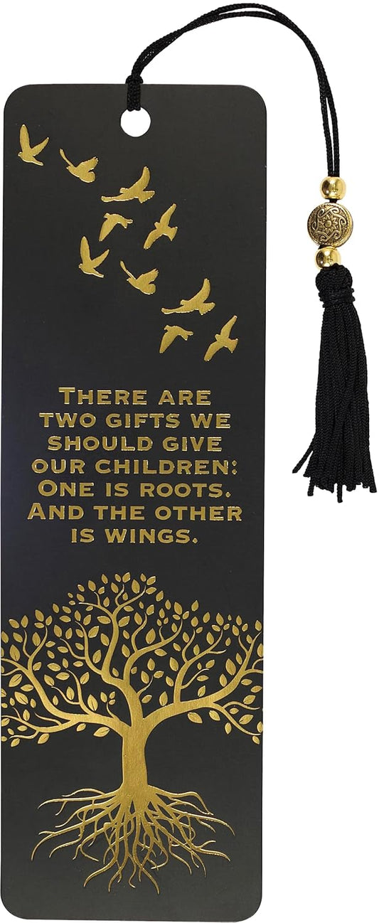 Roots & Wings Beaded Bookmark