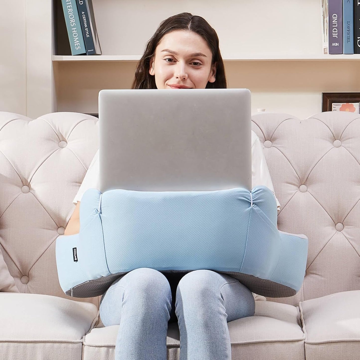 Lap Desk, Lap Desk for Laptop with Cushion, Laptop Desk, Laptop Stand for Bed, Computer Stand Table Workstation for Bed Sofa Couch or Travel
