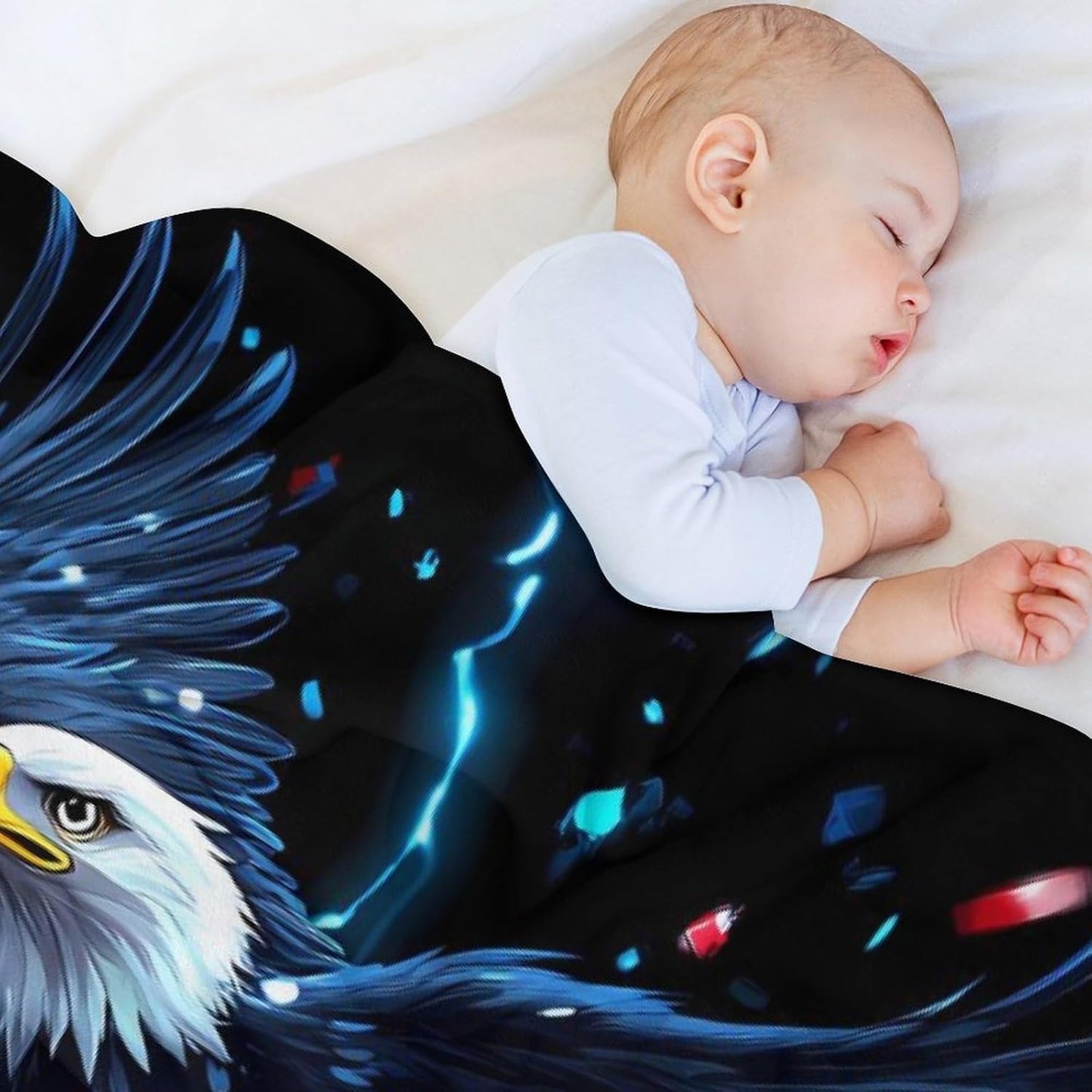 Bowling Animalseagles Throw Blanket for Couch Bed Plush Cozy Fuzzy Flannel Blanket for All Season 55"x70"