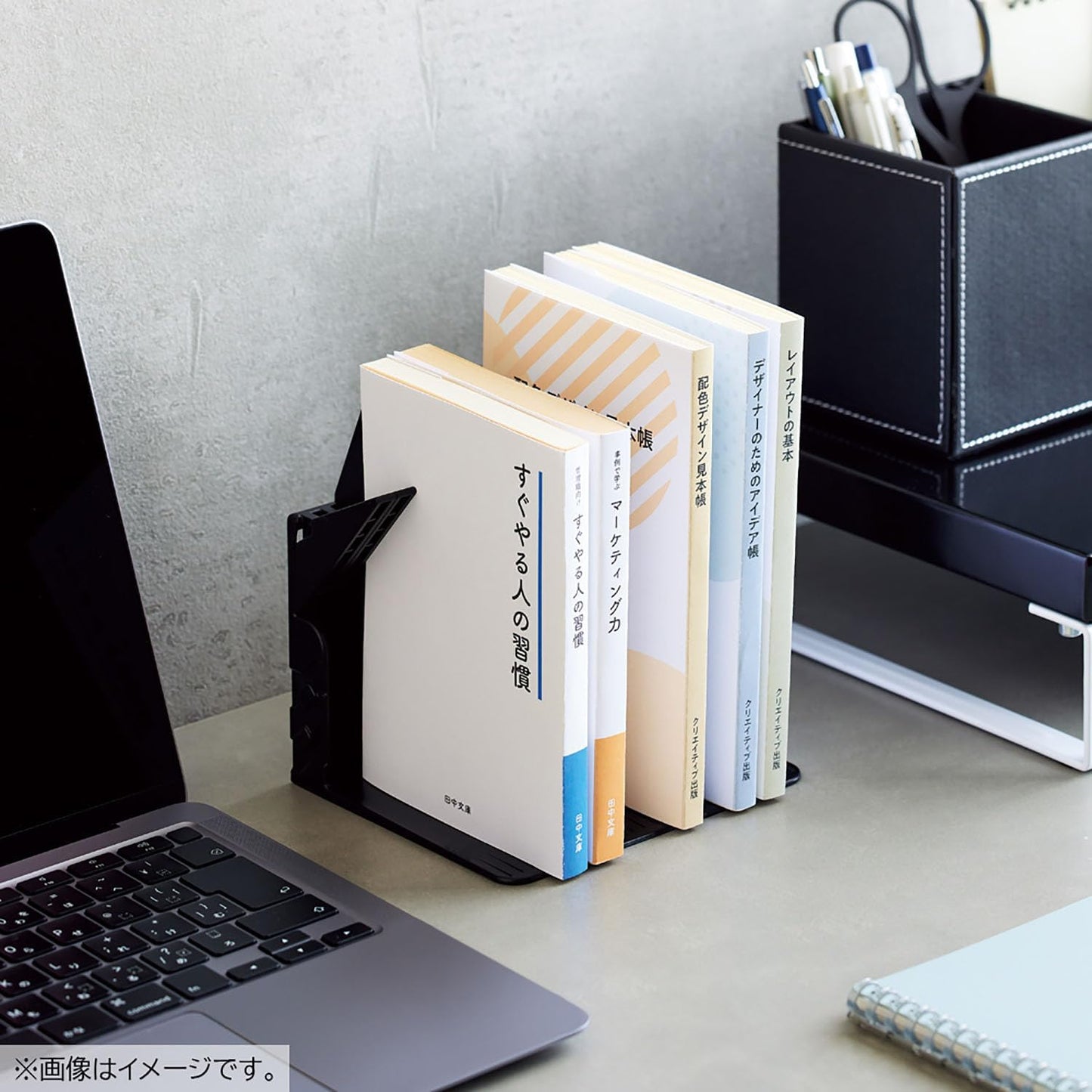 Lihit Lab A3579-24 Single Book Stand Medium Black