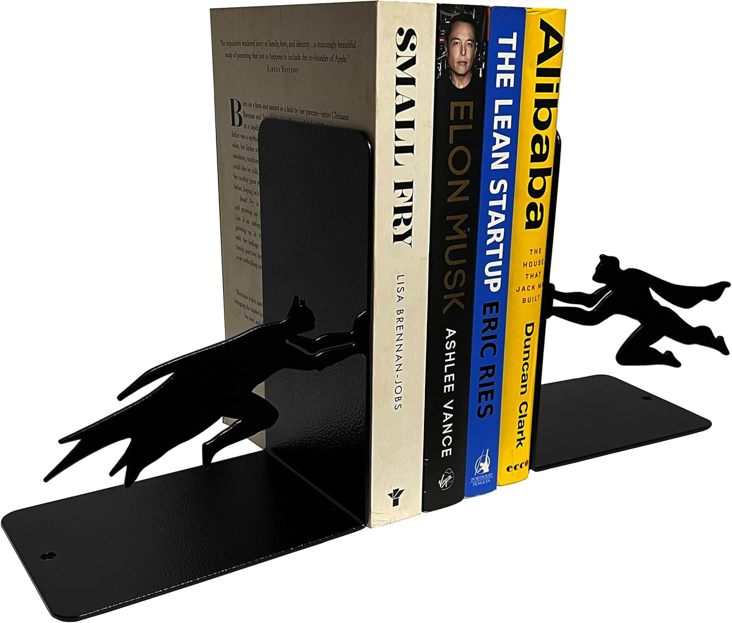 Superheros Decorative Bookends, Book Stopper, Metal Bookends, Book end Holders Book Stopper for Heavy Books Home/Office Decor/Shelves, Children Room Décor (Weight 2.5 Pound/Pair)