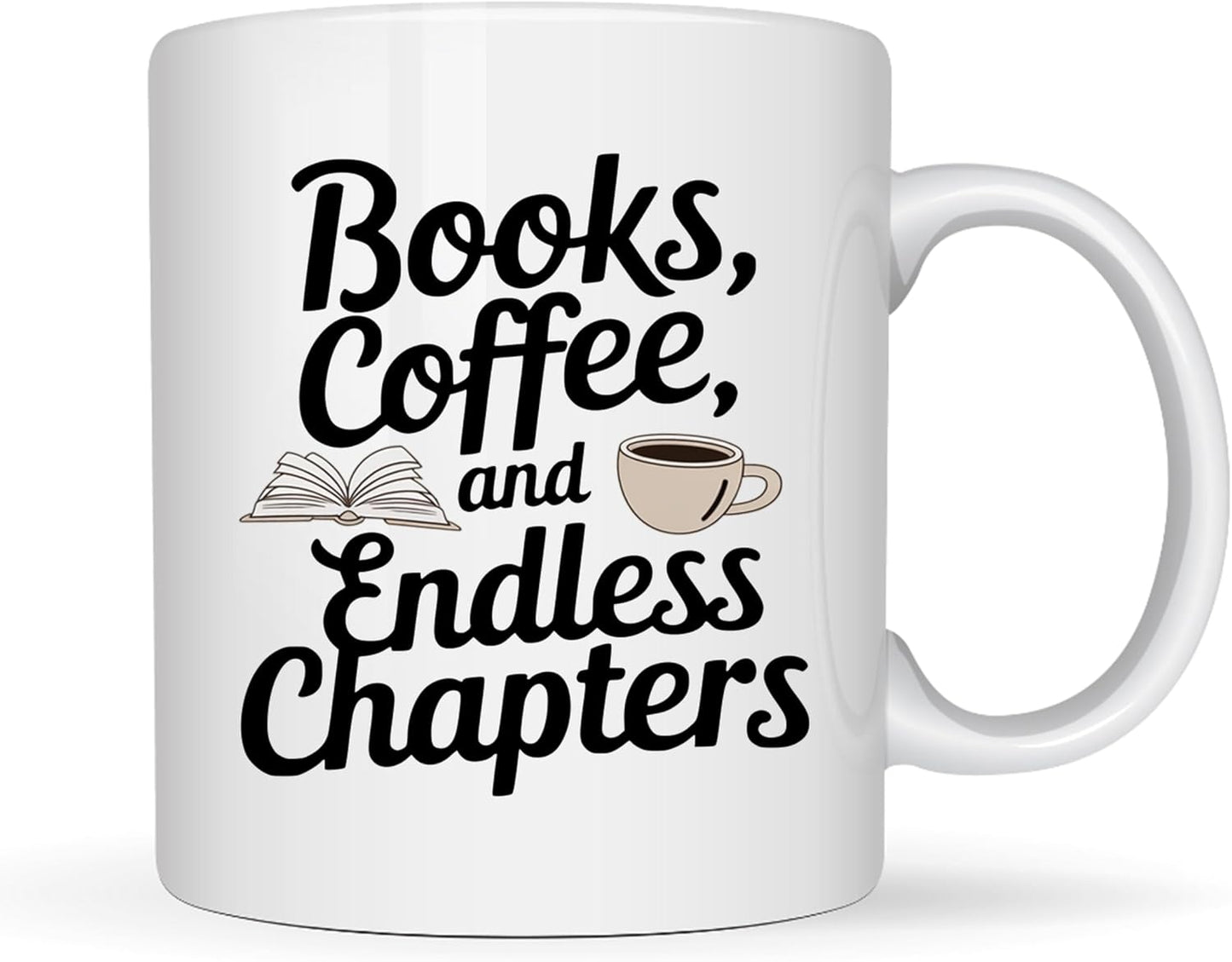 Book Lovers Coffee Mug 11oz White -Readers Potion - Gift for Book Club Bookworm Bookish Reading Nerdy Avid Readers Women