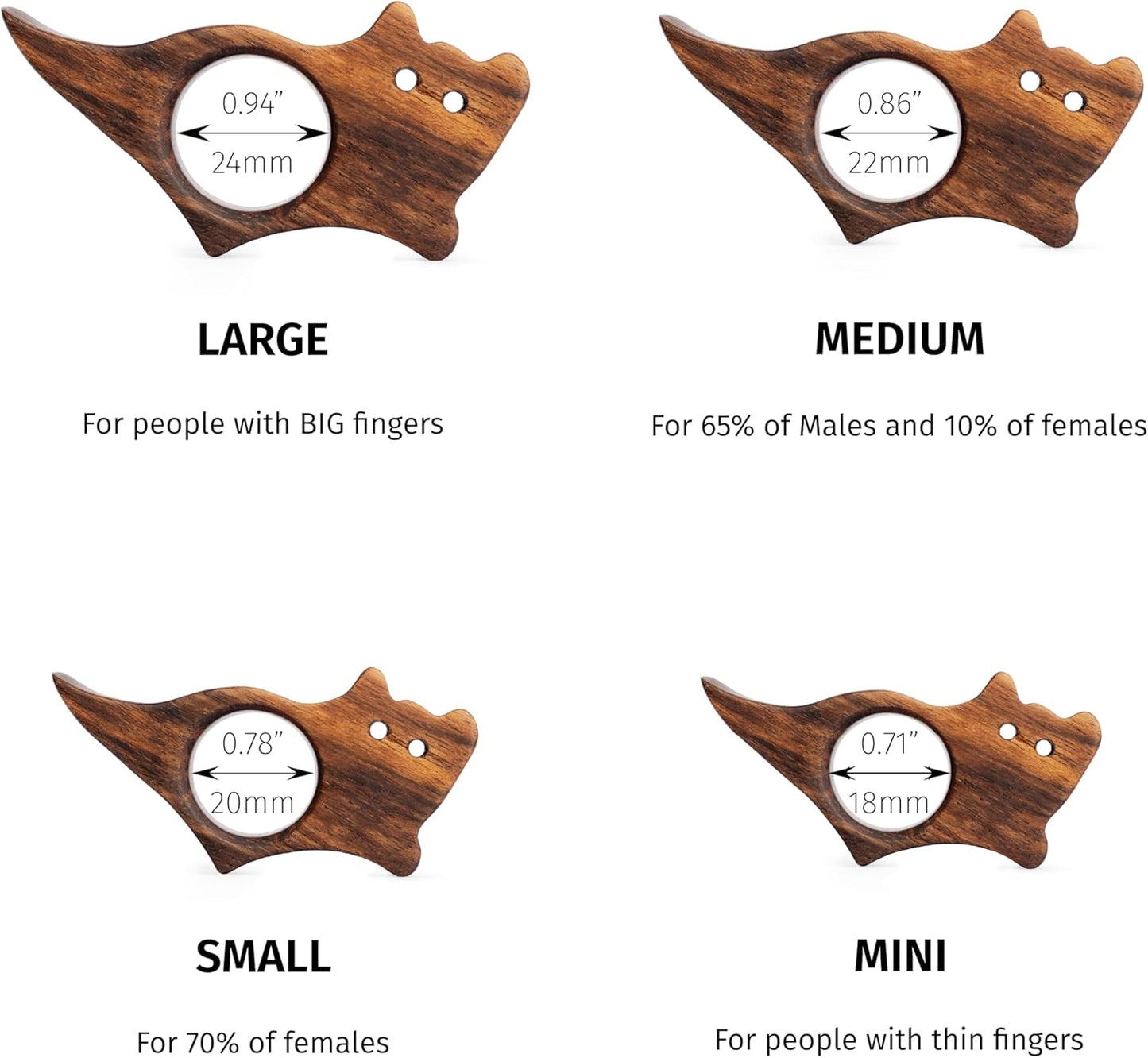 TILISMA Cat Book Page Holder – Handmade Natural Walnut Thumb Bookmark - Novel Reading Accessories Gifts for Readers, Book Lovers Gifts, Bookworm Gifts, Literary Gift - (Small - 0.78")