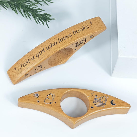 Personalization Thumb Book Page Holder, Book Holder Thumb Gifts for Readers, Reading Accessories for Lovers, Gifts for Friends, Birthday for Teachers
