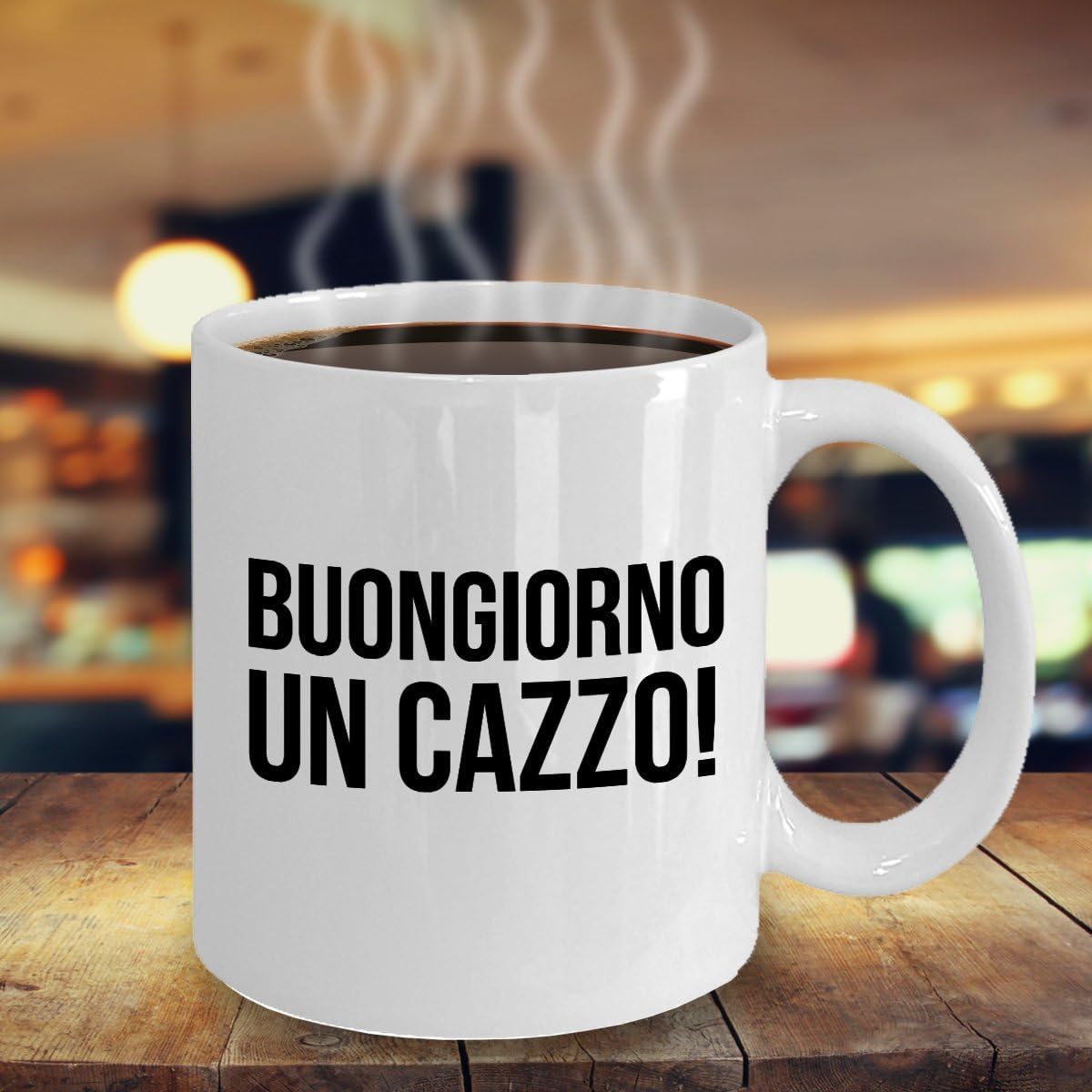 Mug Buongiorno Buongiorno un Cazzo! - Funny 11 oz Coffee Gift