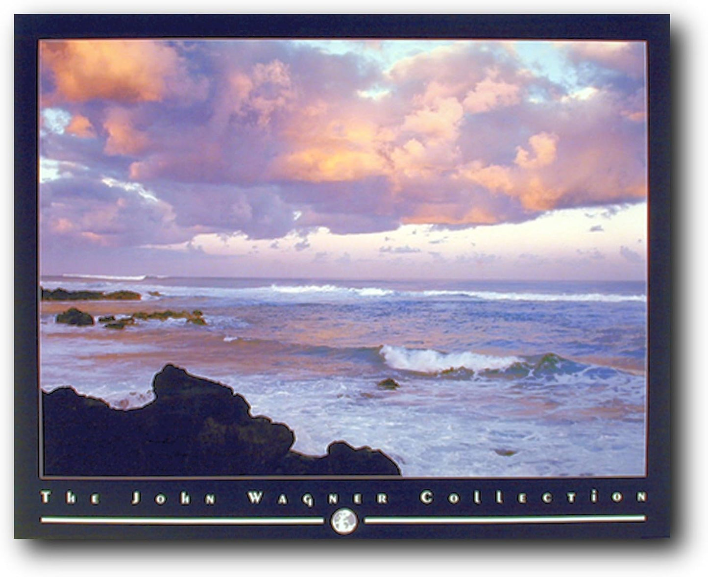 Impact Posters Gallery Purple Coastal Mood Sunrise Ocean Scenic Nature Landscape Wall Decor Art Print Poster (16x20)