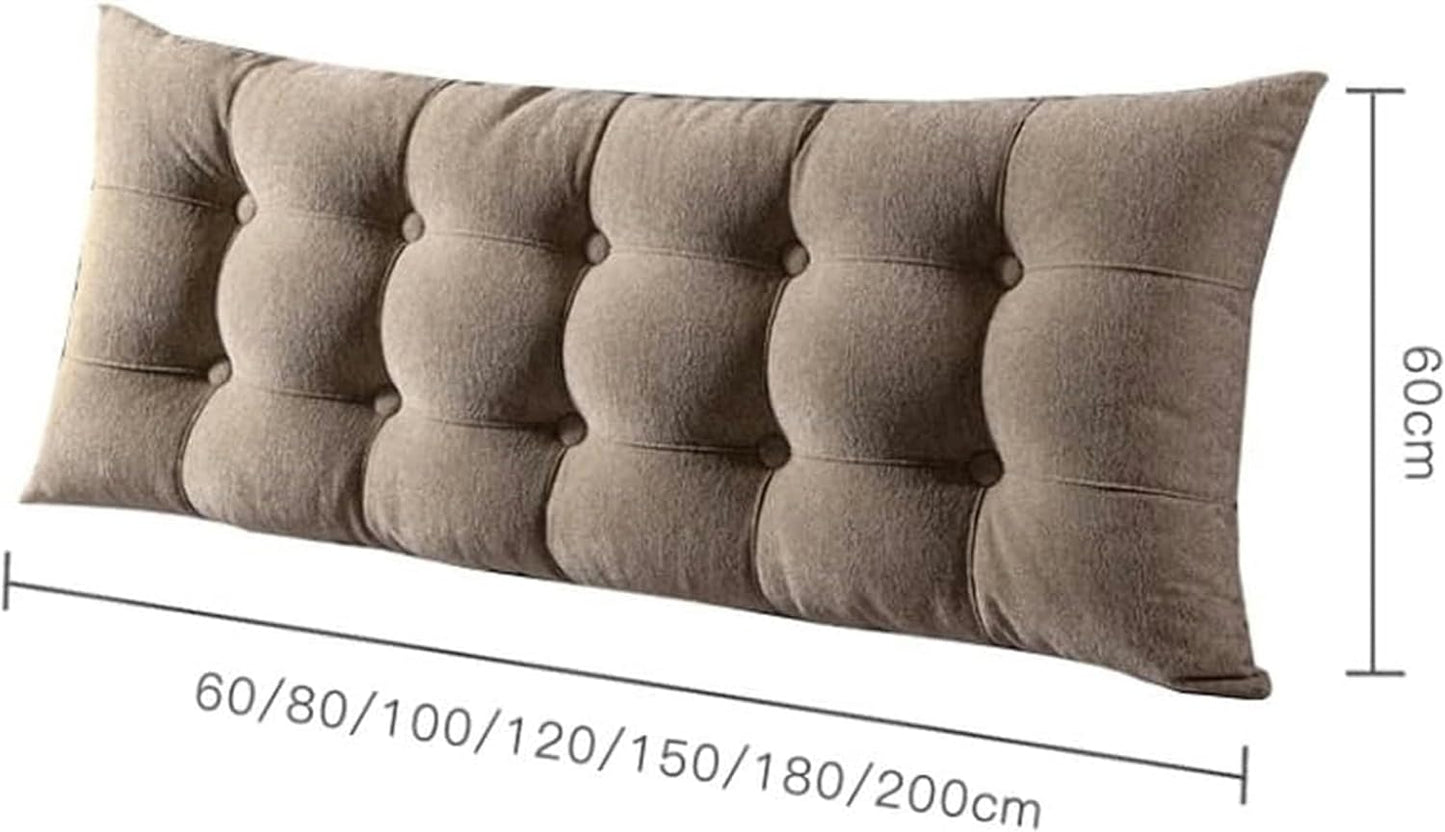Bedside Cushion Headboard Backrest Reading Cushy Bed Wedge Pillow Bedside Cushion Bolster Backrest Positioning Support Pillow for Sofa Bed headboard Cushion Wall Pillow-1