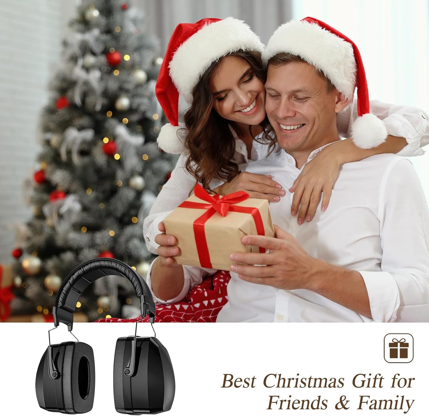 ProCase Extra Large SNR 37dB Noise Cancelling Headphones, Hearing Protection Ear Muffs for Noise Reduction NRR 35dB