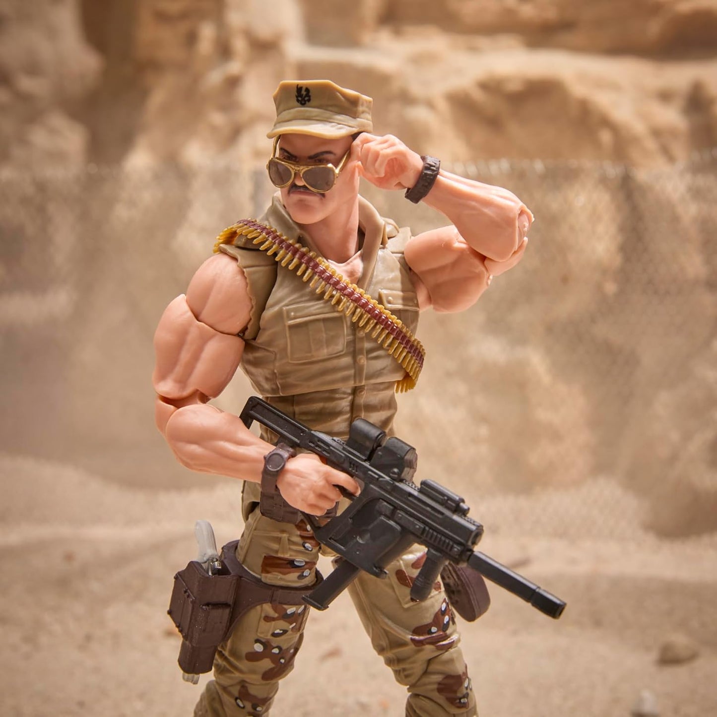 G.I. Joe Classified Series #173, SGT Slaughter & Felix Mercer Stratton, 2 Collectible 6 Inch Action Figures with 26 Accessories
