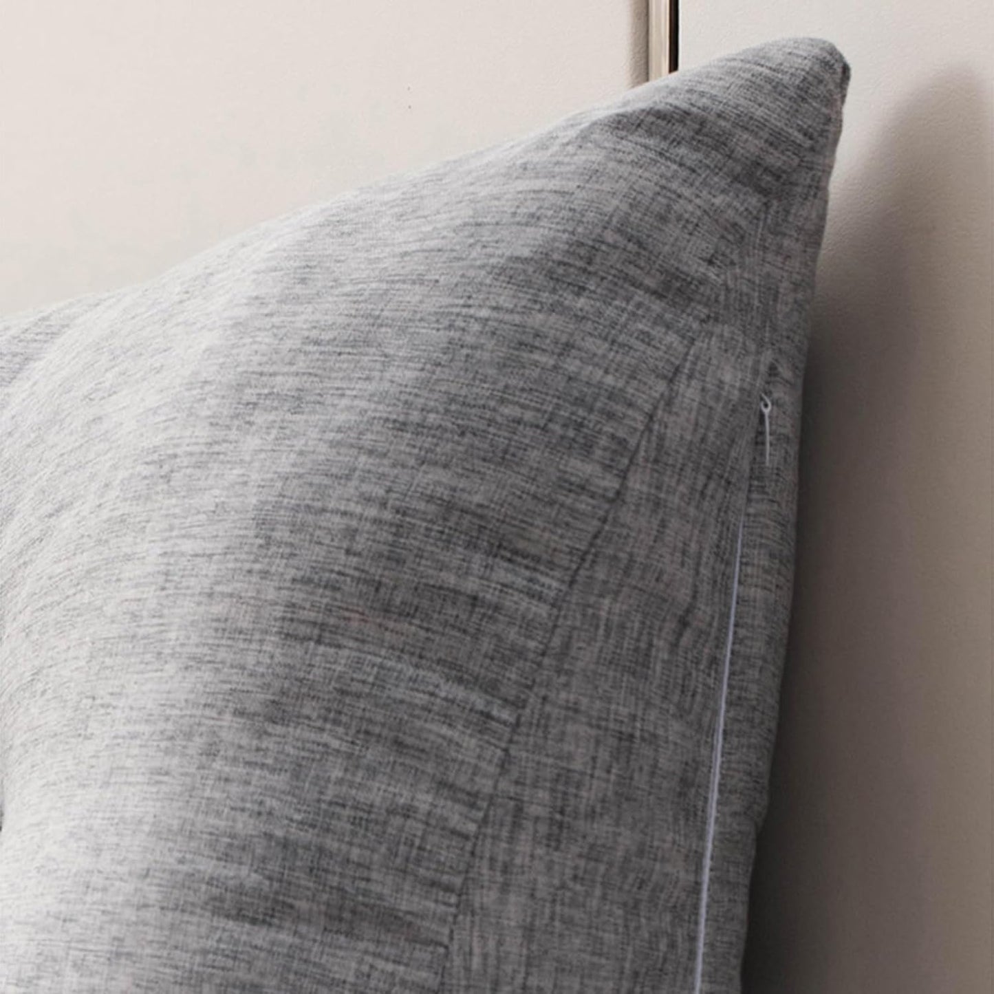 Wedge Pillow Headboard Triangle Back Support Reading Pillow, Back Support Back Positioning Cushion, Daybed Support Pillows for Sitting Up, Reading Or Working,D,200cm