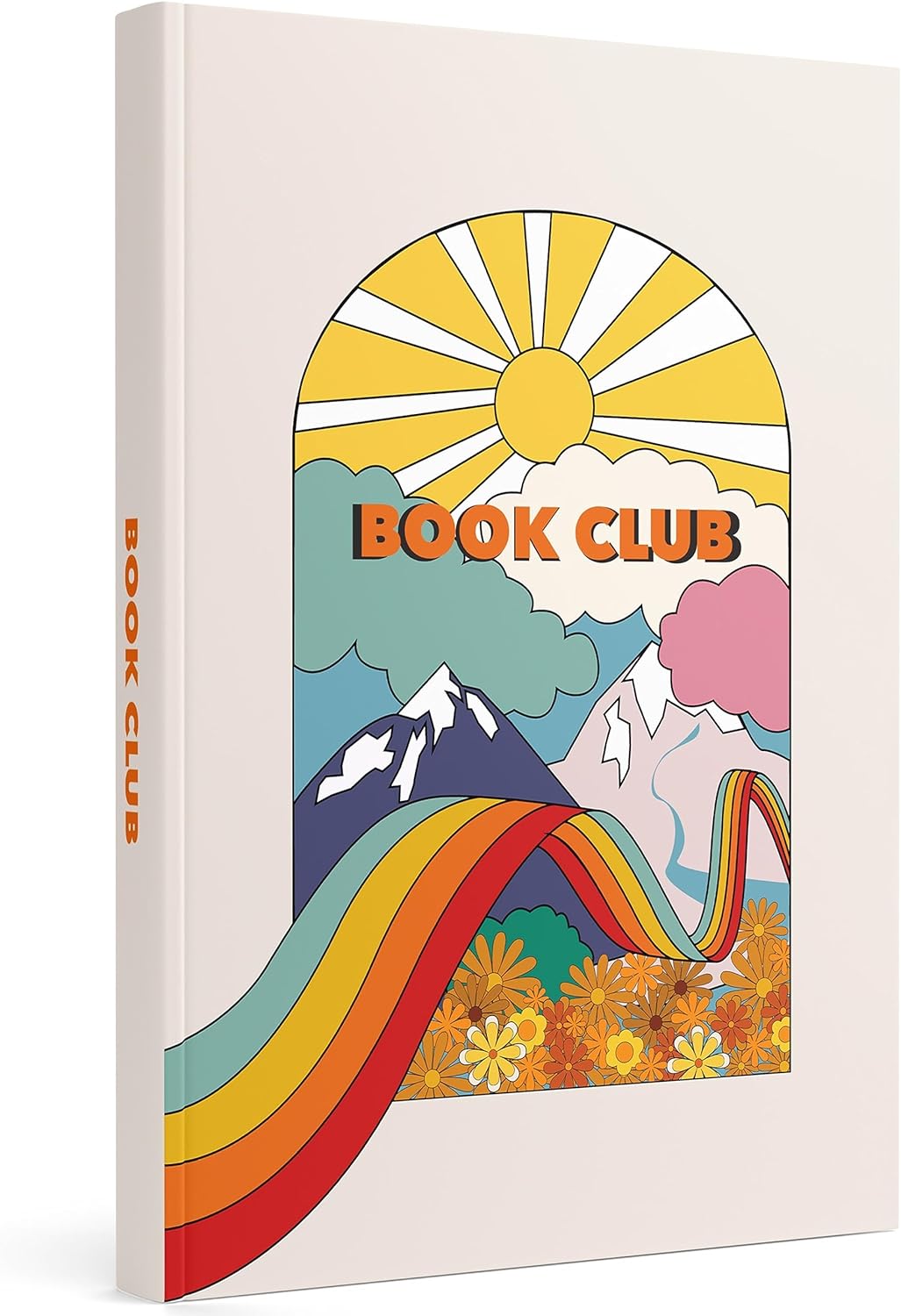 Lamare Book Journal for Book Lovers – Hardcover Reading Tracker Journal with Ribbon Bookmark, Track, Organize and Review Your Favorite Books