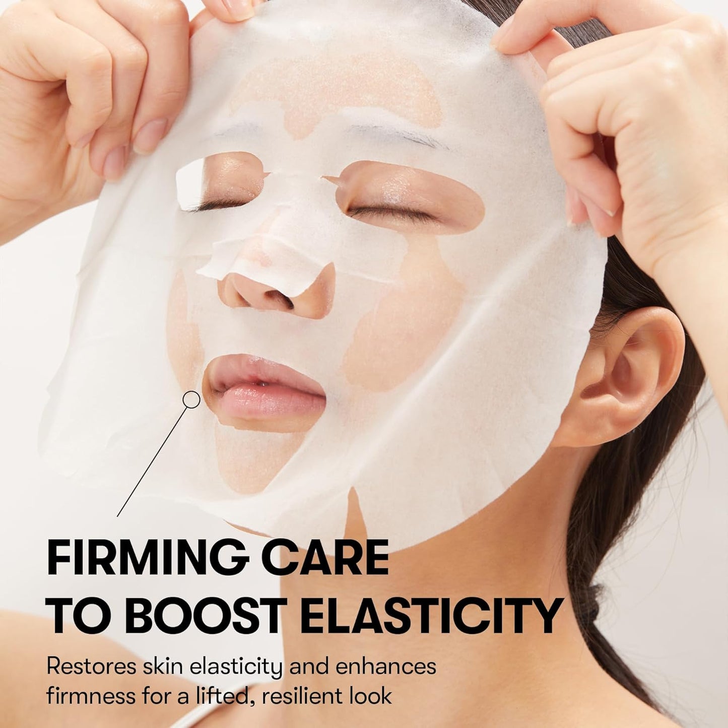 VT COSMETICS CICA Pink Daily Mask 30 Sheets, 300Da Low Molecular Collagen for Skin Elasticity, Hydrating & Firming, Pink Collagen Essence, Korean Face Mask