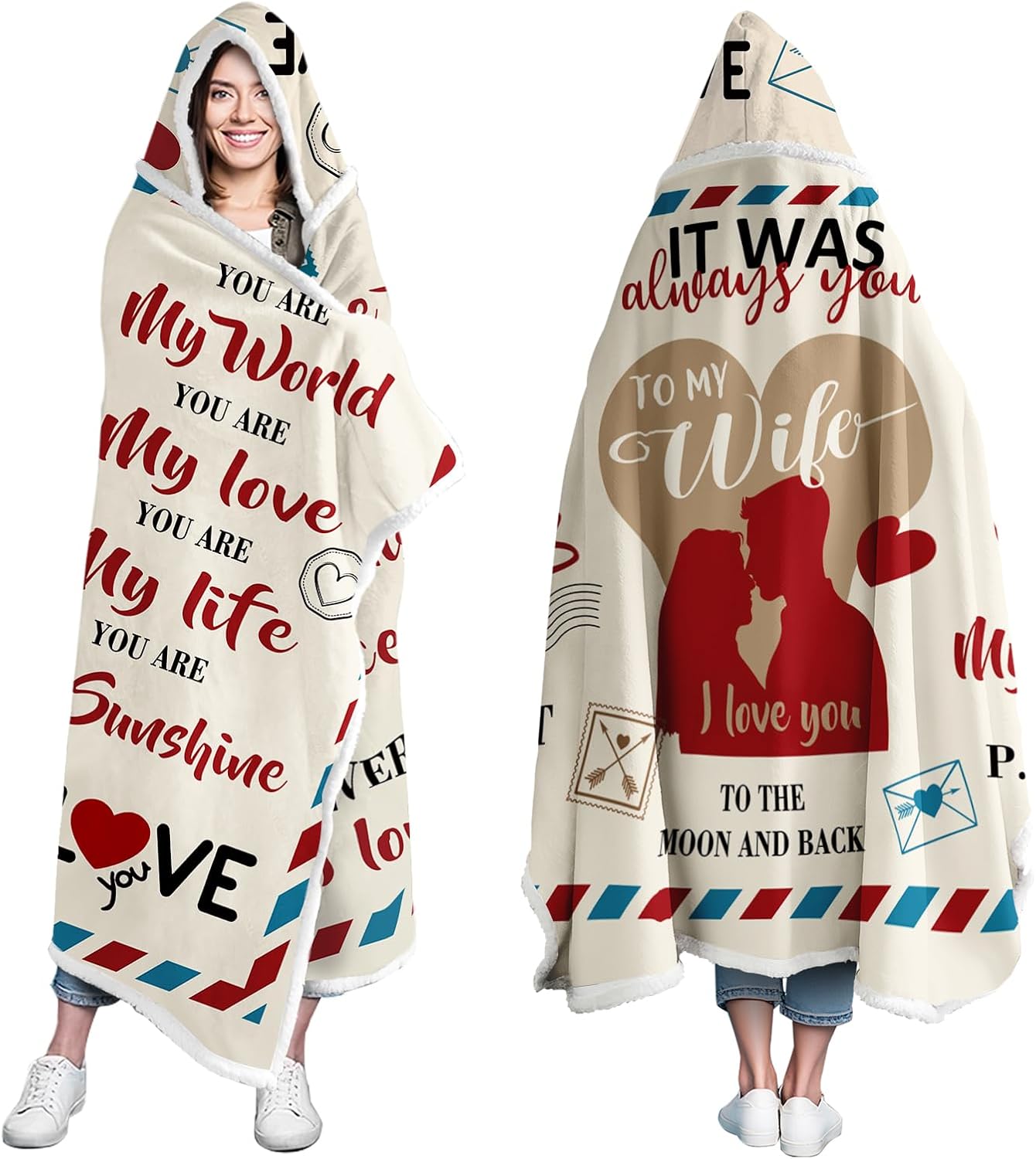 Wearable Blanket Hoodie