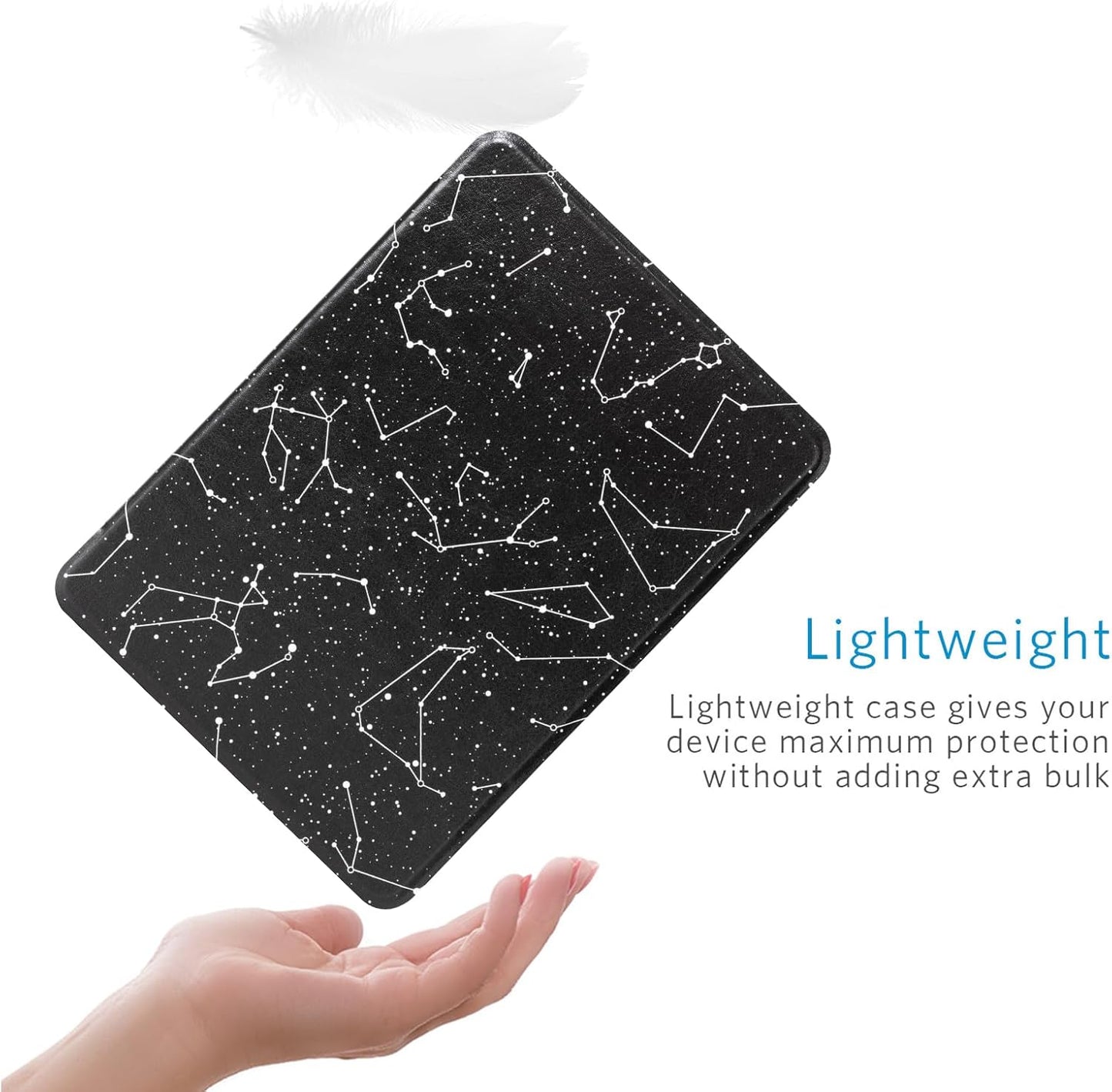 CoBak Case for 7" E-Readers - All New PU Leather Cover with Auto Sleep Wake Feature for E-Readers 2024 Released