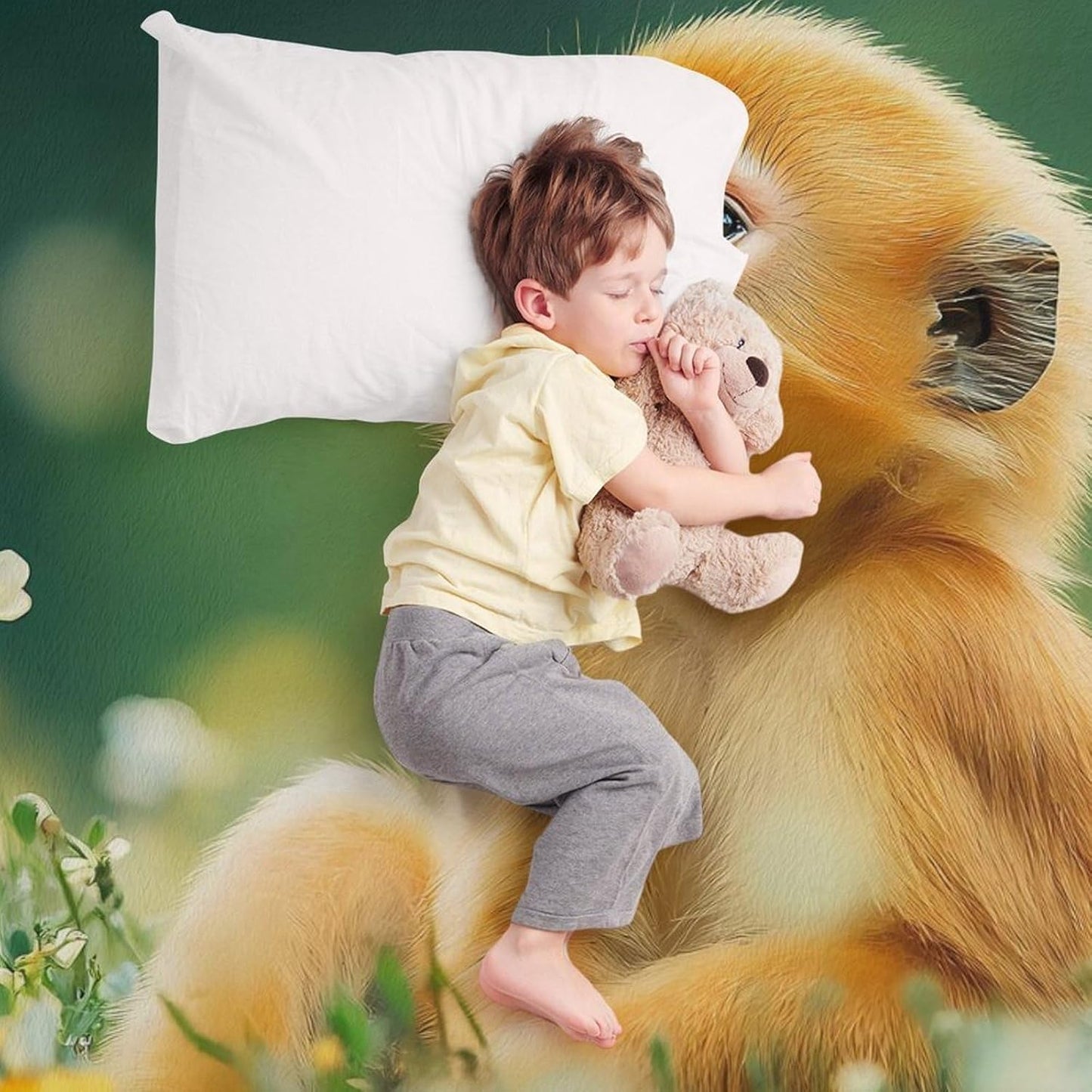 Wildlife Baboon Monkey Animal Throw Blanket for Couch Bed Plush Cozy Fuzzy Flannel Blanket for All Season 55"x70"