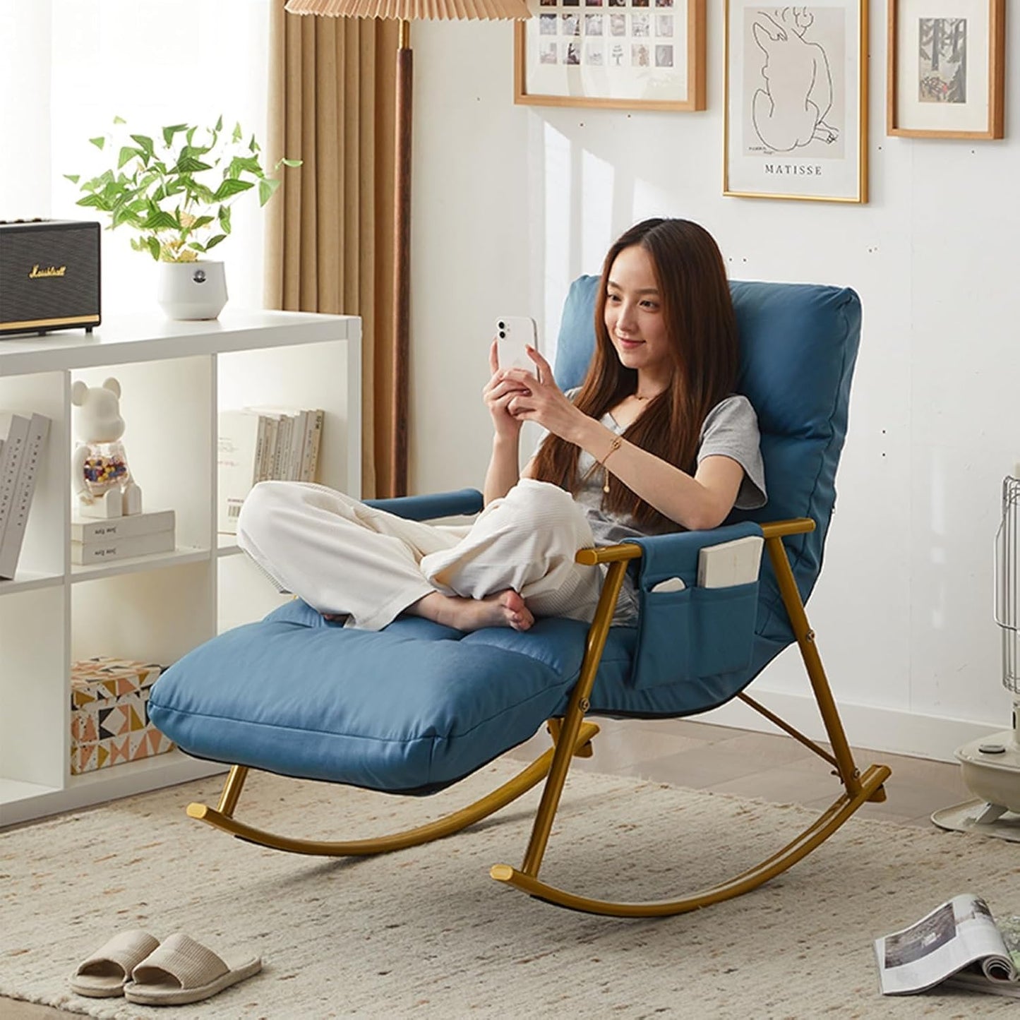 Comfy Chair Chairs Living Room,bedroom Chair,lounge Chair,living Room Chairs,recliner Chair,rocking Chair,reading Chair,balcony Furniture,outdoor Patio Furniture,lawn Chairs,Bearing Capacity 200kg ( C