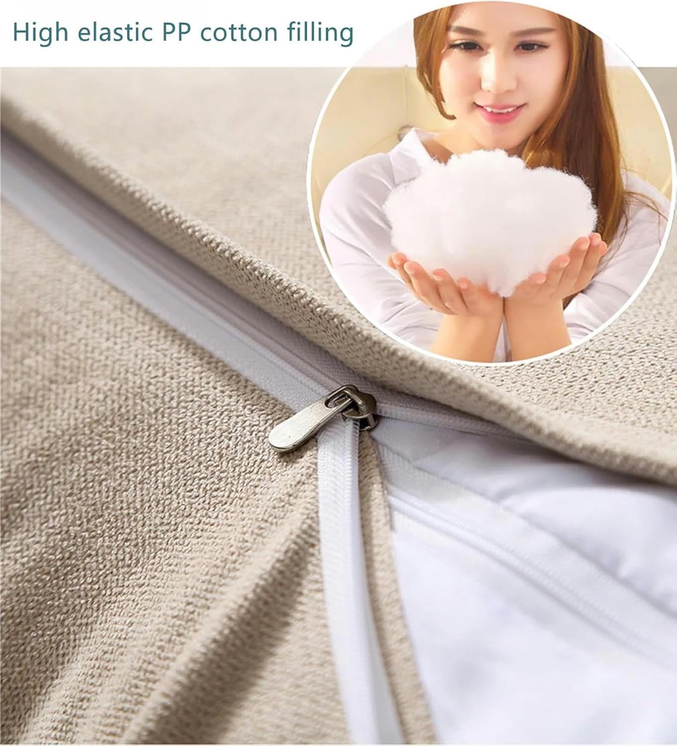 Large Wedge Pillows Twin Headboard Triangular Rest Reading Pillow, Lumbar Support Cushion Waist Backrest, Sofa Daybed Positioning Bolster, Removable Cover