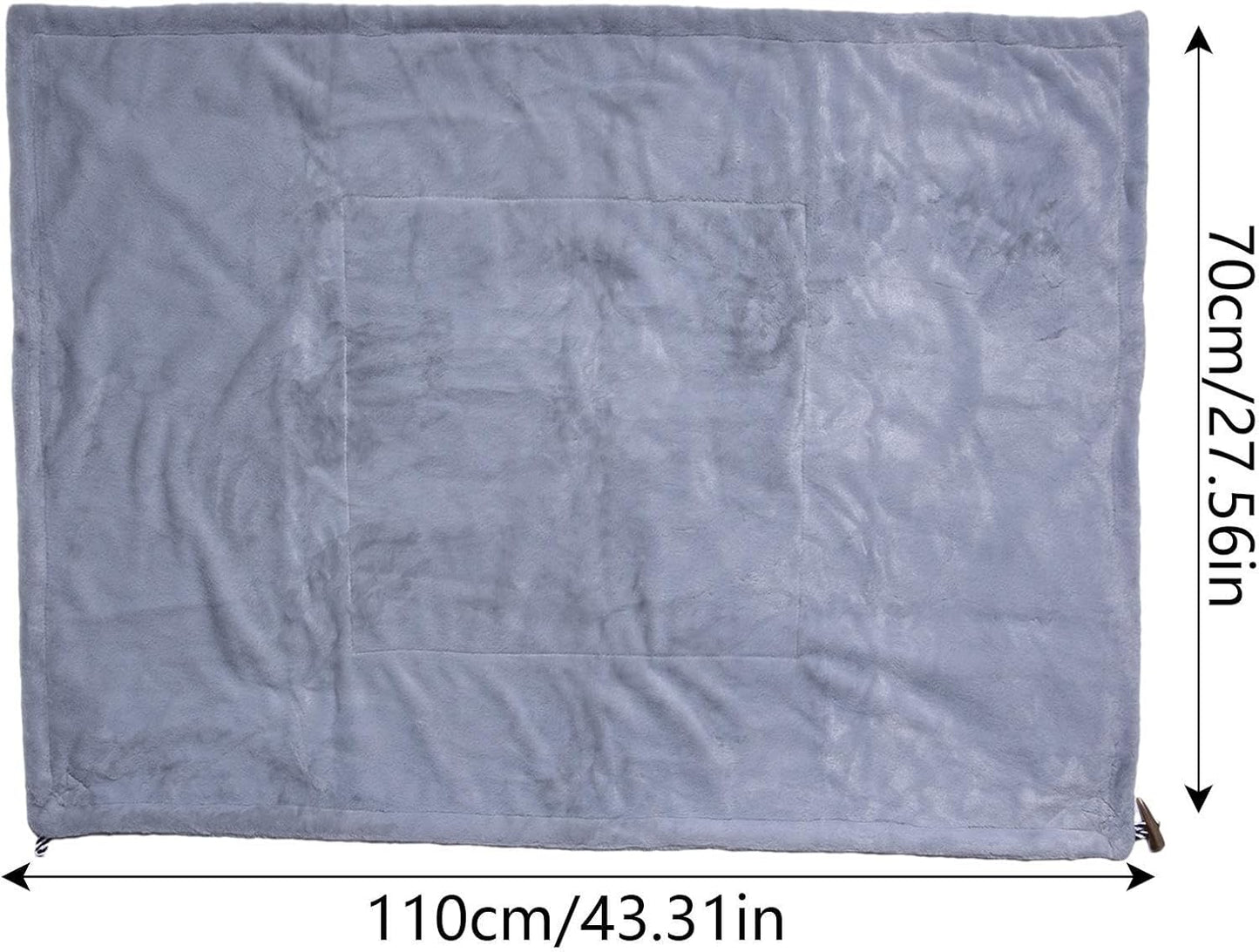 Wearable Heating Blanket - USB Operated Camping Heated Blanket,Camping Electric Personal Heated Throw for, Hiking, Running