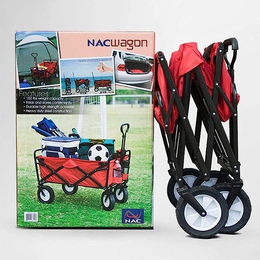 Trolleys, Heavy Duty Foldable Garden Trolley Garden Cart Folding Wagon Foldable Pull Wagon Hand Cart Beach Wagon Folding Cart Wagon Truck Wheelbarrow