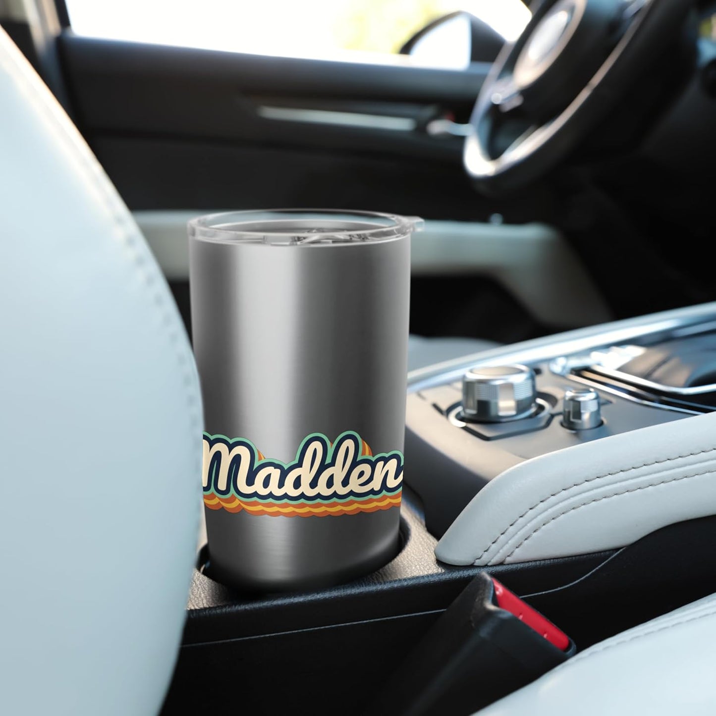 Madden Retro Name Dad Vintage Style Stainless Steel Insulated Tumbler