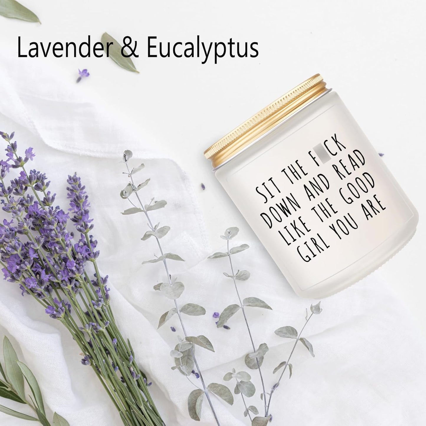 Book Gifts, Library Decor, Scented Candle - Mothers Day, Birthday, Reading Gifts for Women, Book Lover, Good Girl, College Students